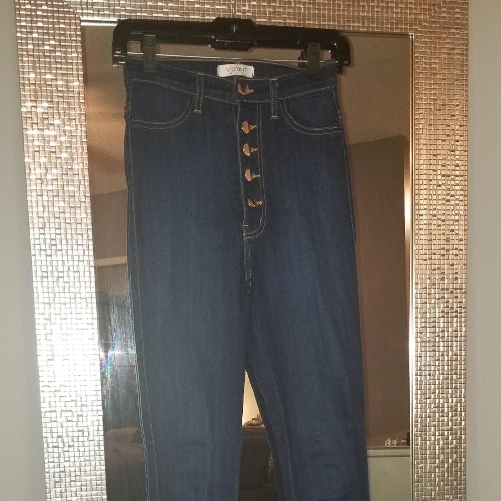 *High-waisted, Super Skinny, Super Stretch Jeans*